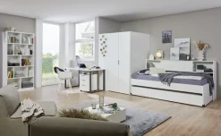 Wimex Futonbett »Norderney« Bett auf Kunststoffrollen