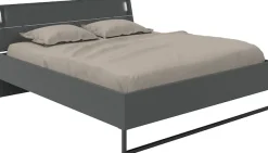 Wimex Futonbett »Tilburg in verschiedenen Breiten erhältlich, inkl. LED Beleuchtung« Bett mit Metallkufe,