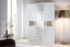 Wimex Kleiderschrank »Kärnten Schlafzimmerschrank im natürlichen Design« in zwei Breiten erhältlich, mit Spiegel,Topseller Schrank Garderobe mit 3 Türen und 2 Schubladen 135cm