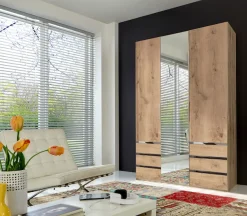 Wimex Kleiderschrank »Level by fresh to go« mit Spiegeltüren und Schubladen