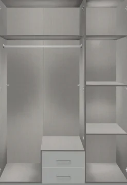 Wimex Kleiderschrank »Marburg erhältlich in den Breiten 135cm & 180cm« inkl. Spiegel und zwei Schubladen