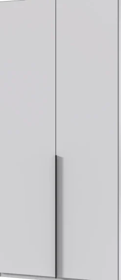 Wimex Kleiderschrank »Mugano,in 5 Breiten,2 Höhen,2 Tiefen, viele Farben, Made in Germany« in Basic oder Premium Ausstattung,mit langen Griffen aus Metall, mit oder ohne Spiegel