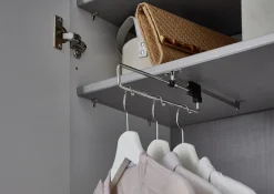 Wimex Kleiderschrank »Mugano,in 5 Breiten,2 Höhen,2 Tiefen, viele Farben, Made in Germany« in Basic oder Premium Ausstattung,mit langen Griffen aus Metall, mit oder ohne Spiegel
