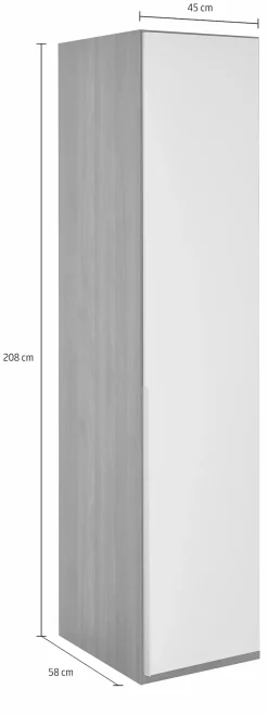 Wimex Kleiderschrank »New York« in vielen Breiten, 208 oder 236cm hoch