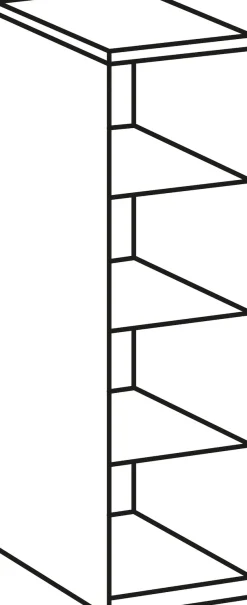 Wimex Kleiderschrank »New York mit Spiegeltüren« in 5 Breiten und 2 Höhen