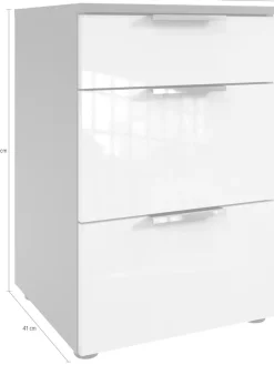 Wimex Nachtkommode »level36 D by fresh to go« mit soft-close Funktion und Lackfronten