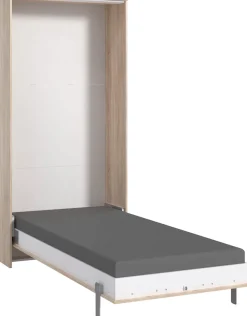 Wimex Schrankbett »Juist Schrankklappbett Gästebett« vertikal klappbar, 3 Liegeflächen, mit Lattenrost, Made in Germany