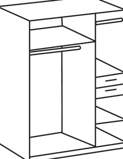 Wimex Schrank-Set »Bitburg« Set, 3 Stk. tlg.