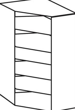 Wimex Schranksystem »Münster« Spar-Set, 3tlg: Eckschrank+ 2 Schränke 30cm und 40cm breit,Mehrzweckschrank