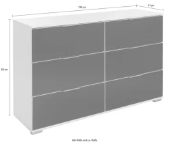 Wimex Schubkastenkommode »Easy« mit Glas- oder Spiegelfront