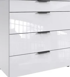 Wimex Schubkastenkommode »level36 D by fresh to go« mit soft-close Funktion und Lackfronten, 4 Schubladen, Kommode hoch