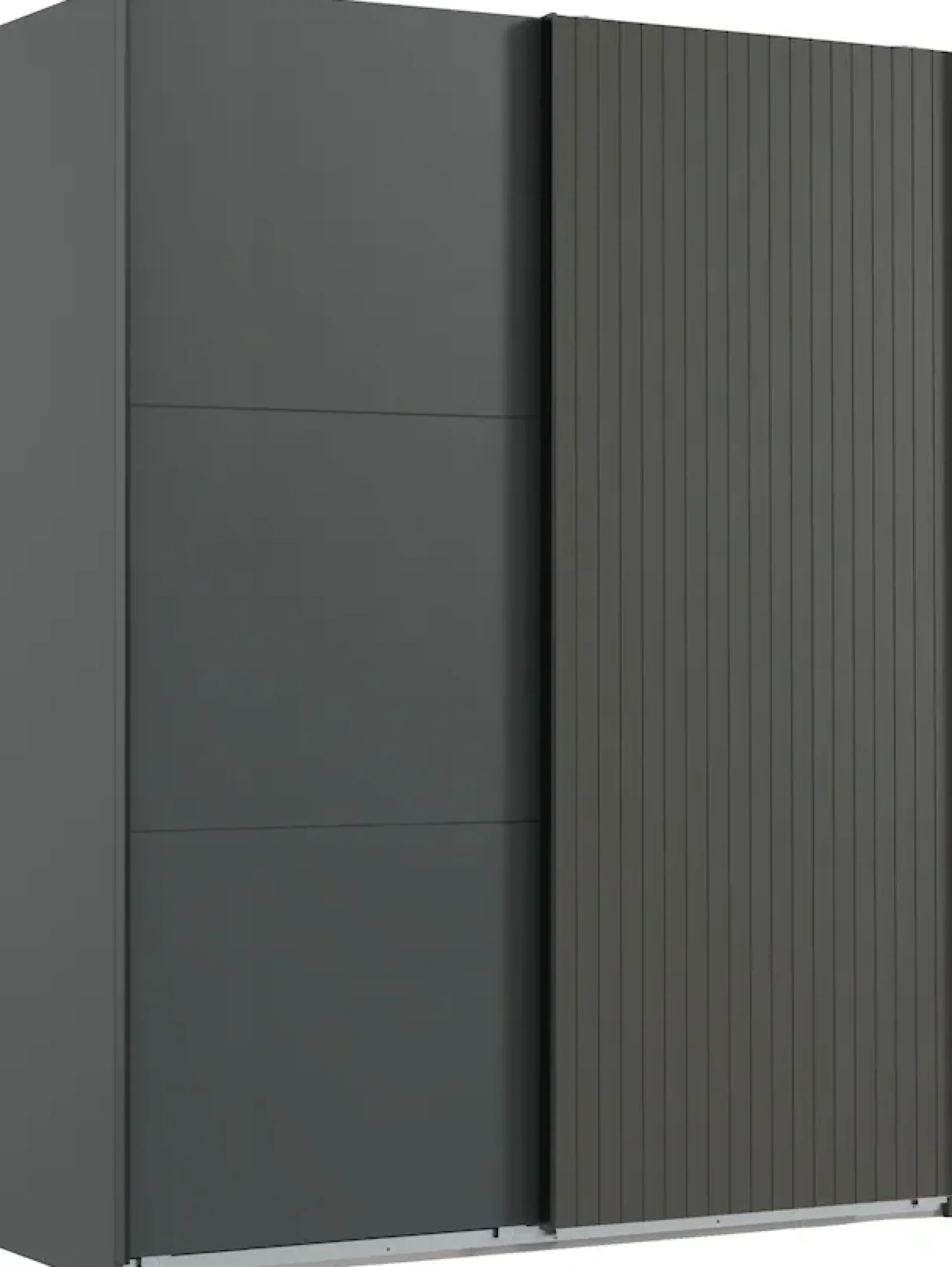 Wimex Schwebetürenschrank »Andorra by fresh to go« Mit 3D-Leisten für Akustikpaneel-Optik