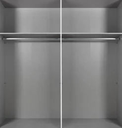 Wimex Schwebetürenschrank »Andorra by fresh to go« Mit 3D-Leisten für Akustikpaneel-Optik