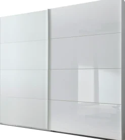Wimex Schwebetürenschrank »Ernesto« mit farbigen Glaselementen