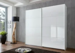 Wimex Schwebetürenschrank »Ernesto« mit farbigen Glaselementen
