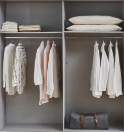 Wimex Schwebetürenschrank »Jork Kleiderschrank mit Spiegel, schwarze Metallgriffe« Schrank in verschiedenen Größen und Innenausstattungsvarianten