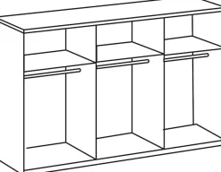 Wimex Schwebetürenschrank »Level by fresh to go« mit Synchronöffnung