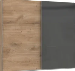 Wimex Schwebetürenschrank »Level by fresh to go« mit jeweils einer Glastür