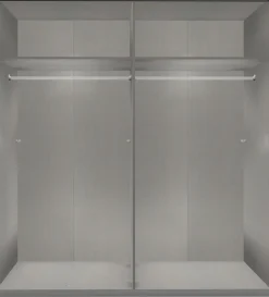 Wimex Schwebetürenschrank »Lüneburg« mit Akustiklamellen Optik, 180cm breit