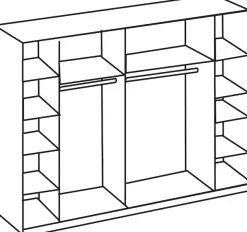 Wimex Schwebetürenschrank »Lotto«