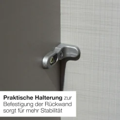 Wimex Schwebetürenschrank »Neu-Ulm in der Breite 180cm, in verschiedenen Farben erhältlich« Mit schwarzen Griffleisten