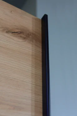 Wimex Schwebetürenschrank »Oldenburg, Kleiderschrank mit Glaselementen in schwarz, 3 Schubladen« B/T/H: 180/64/198cm, inklusive geräumigen Innenleben, Made in Germany,mit Glaselementen