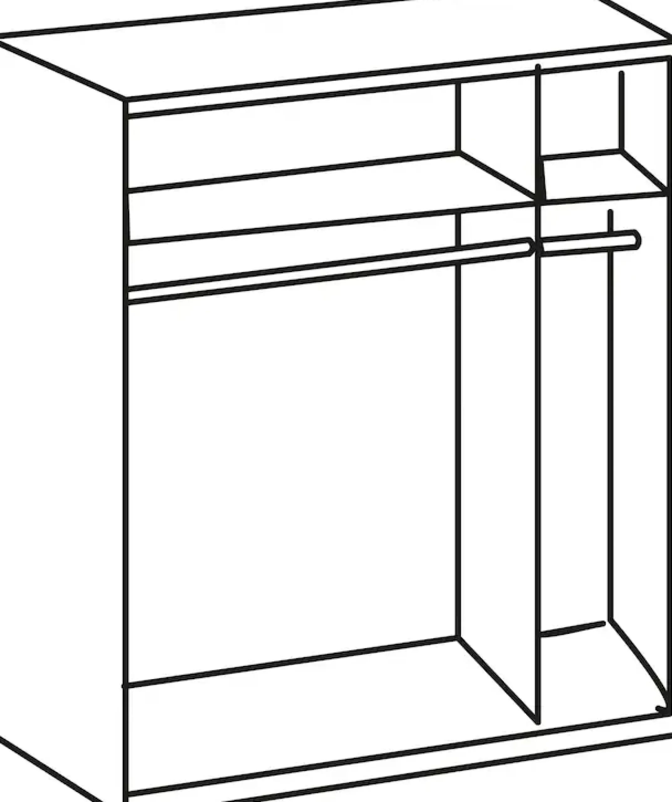 Wimex Schwebetürenschrank »Queen«