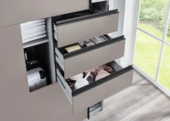 Wimex Schwebetürenschrank »Saigon« mit Glaselementen, 2 Türen, 225cm breit