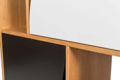 Woodman Bücherregal »Avon« Höhe 191 cm, Holzfurnier aus Eiche, schlichtes skandinavisches Design