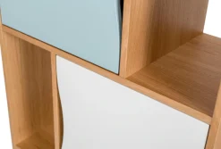 Woodman Bücherregal »Avon« Höhe 191 cm, Holzfurnier aus Eiche, schlichtes skandinavisches Design