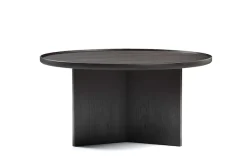 Woodman Couchtisch »Cala« 83/83/42 cm,Breite 83 cm, rund, Tischplatte aus massiver Eiche, FSC® zertifiziert