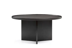 Woodman Couchtisch »Cala« 83/83/42 cm,Breite 83 cm, rund, Tischplatte aus massiver Eiche, FSC® zertifiziert