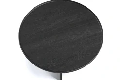 Woodman Couchtisch »Cala« 83/83/42 cm,Breite 83 cm, rund, Tischplatte aus massiver Eiche, FSC® zertifiziert