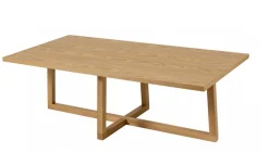 Woodman Couchtisch »Milo« Breite 115 cm, Gestell aus Massivholz, FSC®-zertifiziert