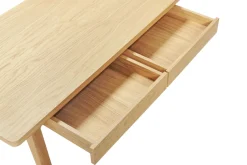 Woodman Couchtisch »Nice« Breite 120 cm , mit2 Schubladen, Echtholzffurnier aus Eiche, FSC®