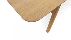 Woodman Esstisch »Curved« Scandi Design, Breite 180 cm, ausziehbar auf 220 cm, FSC®-zertifiziert
