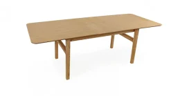 Woodman Esstisch »Curved« Scandi Design, Breite 180 cm, ausziehbar auf 220 cm, FSC®-zertifiziert
