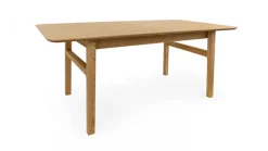 Woodman Esstisch »Curved« Scandi Design, Breite 180 cm, ausziehbar auf 220 cm, FSC®-zertifiziert