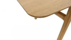 Woodman Esstisch »Curved« Scandi Design, Breite 180 cm, ausziehbar auf 220 cm, FSC®-zertifiziert