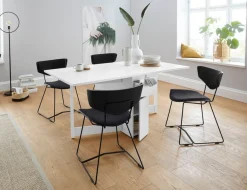 Woodman Esstisch »Jasper« mit einer rechteckigen Tischplatte und Auszugsfunktion, Breite 90 cm