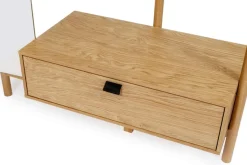 Woodman Garderobenständer »Tripod« Breite 149 cm, FSC®, teilmassiv, mit Spiegel
