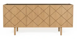 Woodman Kommode Holzfurnier aus Eiche, Skandinavisches Design, FSC®-zertifiziert