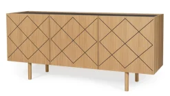 Woodman Kommode Holzfurnier aus Eiche, Skandinavisches Design, FSC®-zertifiziert
