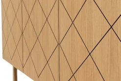 Woodman Kommode Holzfurnier aus Eiche, Skandinavisches Design, FSC®-zertifiziert