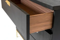 Woodman Kommode Holzfurnier aus Walnussbaum, skandinavisches Design, FSC®