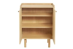 Woodman Kommode »Nice« Breite 75 cm, 2-türig, mit Echtholzfurnier aus Eiche, FSC®