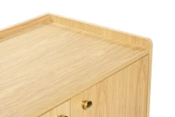 Woodman Kommode »Nice« Breite 75 cm, 2-türig, mit Echtholzfurnier aus Eiche, FSC®