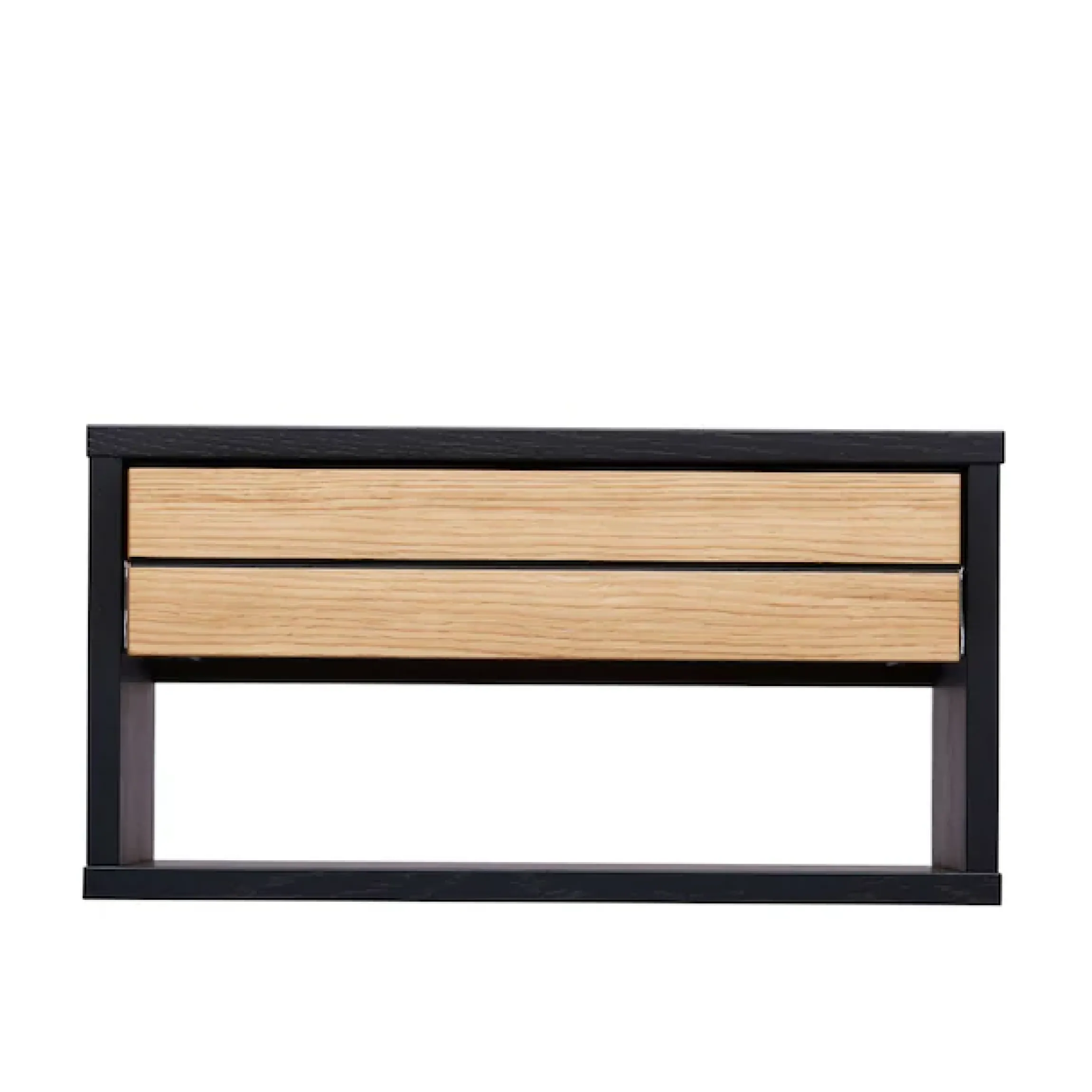 Woodman Nachttisch »Stripe Nako, Nachtkommode« mit Echtholzfurnier aus Eiche, Breite 42, 8 cm, mit 1 Schublade, FSC®