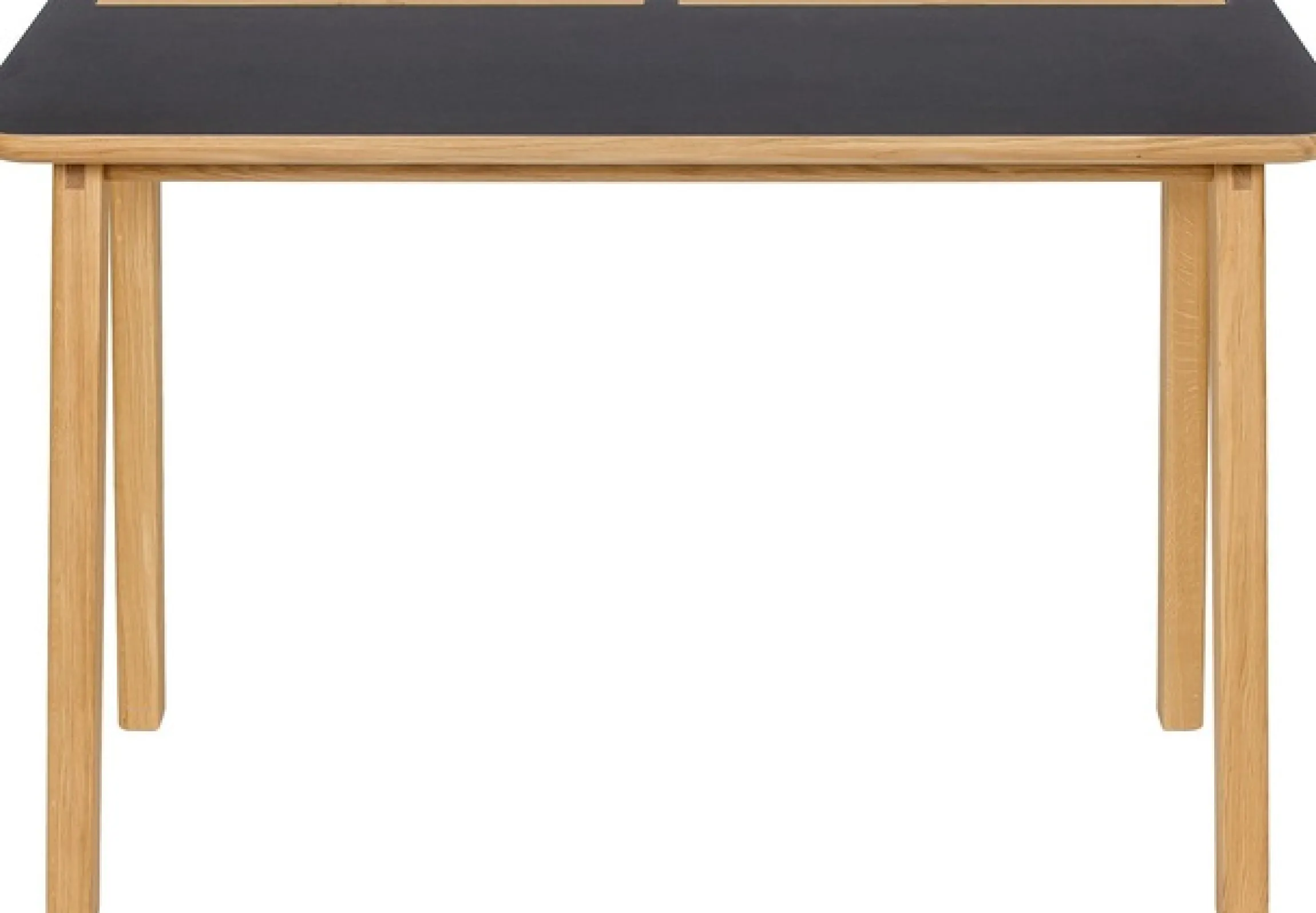 Woodman Schreibtisch »Mati« mit zwei Ledertaschen an der Seite des Tisches für Stauraum, FSC®