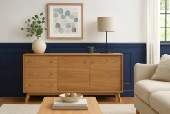 Woodman Sideboard »Bjórgvin« Kommode, Breite 150 cm,im skandinavischen Design, FSC®